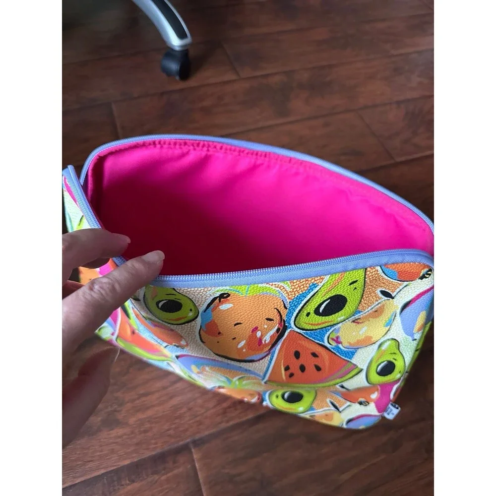 Tabitha Brown Target 15” Tech Sleeve - Laptop/Tablet/Colorful Fruit Print - NEW